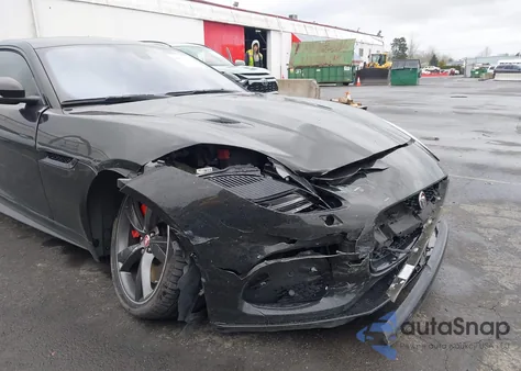 2018 Jaguar F-Type R из США, поврежденный, VIN SAJD51EE1JCK48594